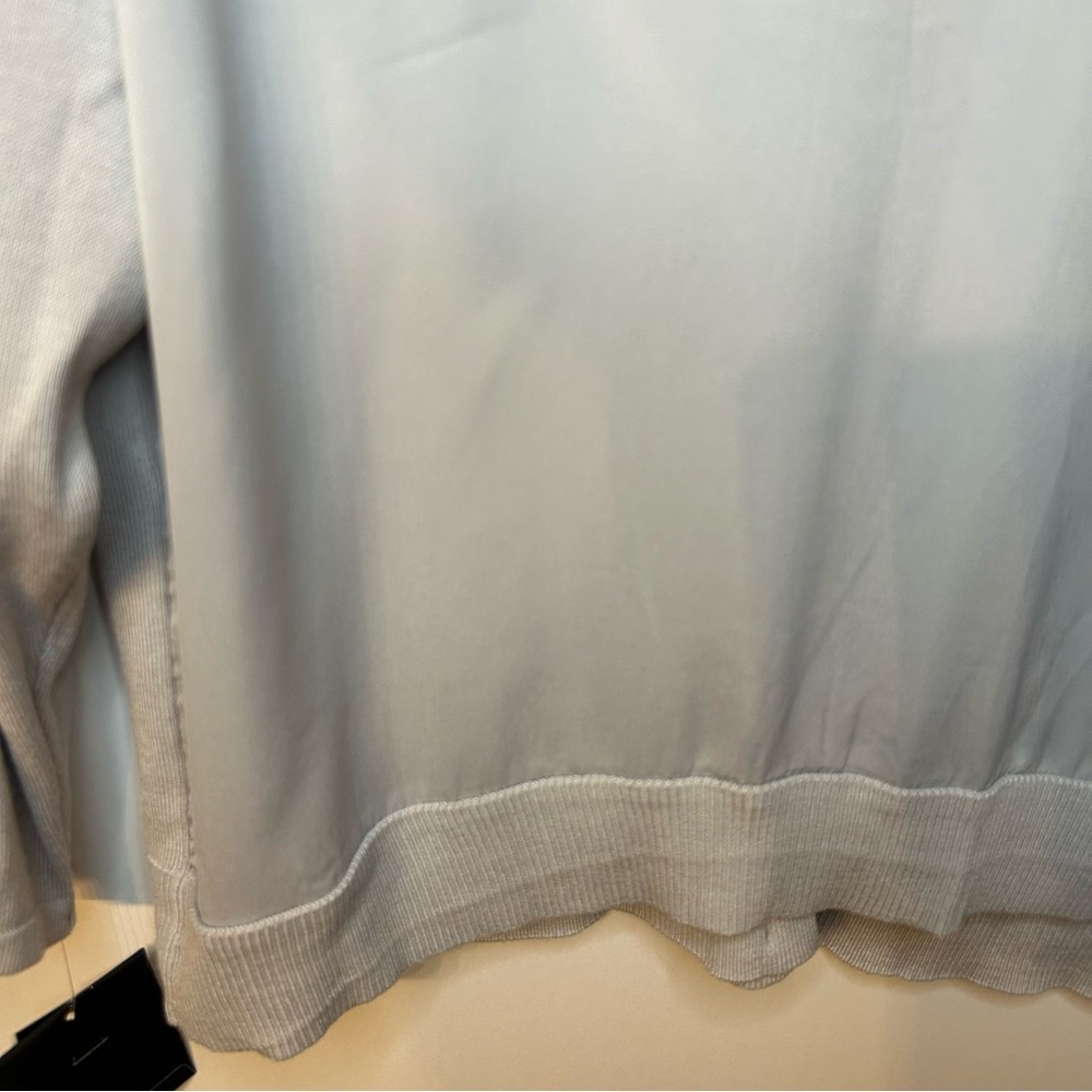 *NWT* Alfani Washed Gray V Neck Cardigan Sweater, Size XL - Picture 5 of 8